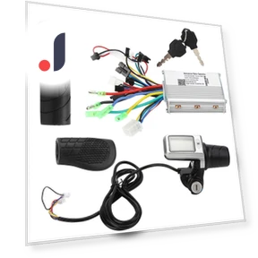 2 in 1 Electric Bike Scooter Controller Kit — Motors, ZuiyouSports1