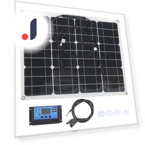 40W Solar Panel with Dual USB Charger — Chargers, Aneng Diagnostic Tools