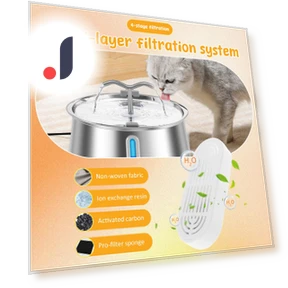 Automatic Pet Water Fountain — Fountains, Home Furnishing Department Mall