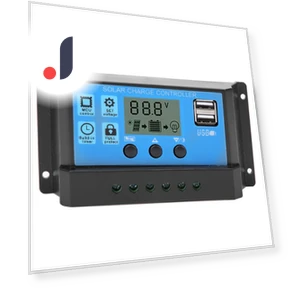 Automatic PWM LCD Display Dual USB 5V Output Controller — Power Management, OutsideWorld