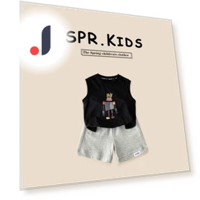 Cool Robot Vest Set — Trendy Hoodies & Sweatshirts, The Two