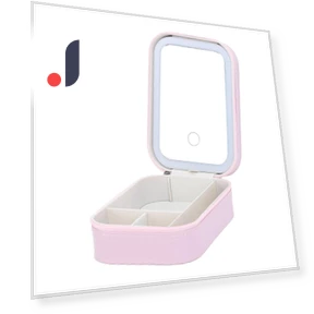 Cosmetic Case with LED Mirror — Cosmetic Cases, Home2ZY