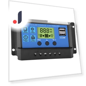 Dual USB Solar Panel Charge Controller — Power Management, Fishine