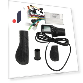 E-Bike Controller with LCD Display — Brake Controls, ZY-Sport-N