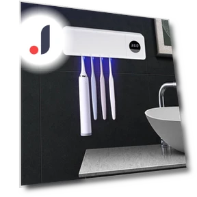 Electric Toothbrush Sterilizer with 4 Slots — Toothbrush Holders, Huiheyu Trade