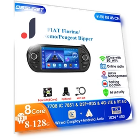 Intelligent Carplay 4G RDS 7 7862 AI 2din Android 13 Car Stereo — Navigation & GPS Accessories, OSSURET