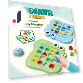 Interactive Dinosaur Pairs Tabletop Game — Floor Games, Lulou
