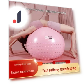 Kids Sensory Integration Yoga Ball with Massage Hemispheres — Fitness Spheres, Zoomer
