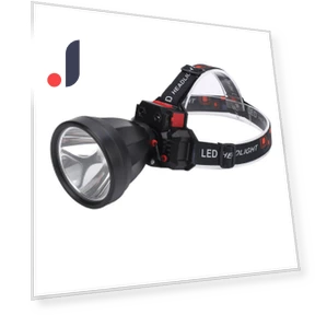 LED Headlamp High Brightness Waterproof Aluminum Alloy Solar Sensor Headlight — Flashlights, 3CZY