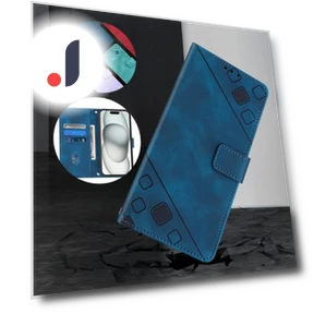 Magnetic Flip Wallet Case with Card Slot and Kickstand — Flip Cases, CASE-FE1