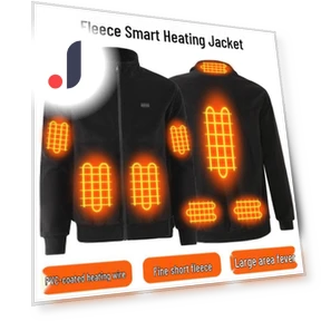 Men's Smart Electric Fleece Jacket with Heating — Fleece, BigSopping