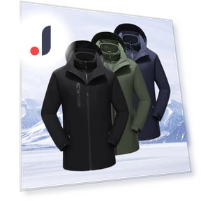 Men's Smart Windbreaker Jacket with Heating — Down & Alternative, BigSopping