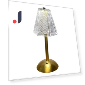 Portable Retro Metal Bedside Lamp — Desk & Table Lighting, Chic Home
