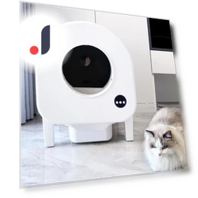 Smart Automatic Cat Litter Box — Waste Bins, Pets Land