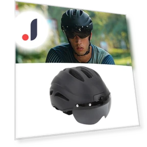 Smart Bike Helmet with 4K Action Camera — Wearable Cameras, Sport2ZY
