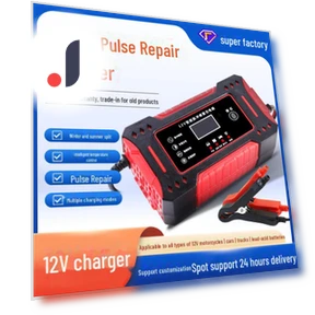 Smart Charger 12V 6A — Battery Chargers, GearUp AutoMoto