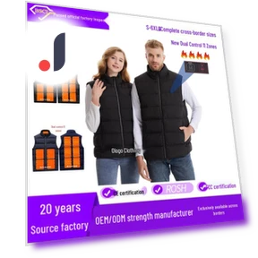 Smart Heated Vest with Dual Control — Men's Vests, BigSopping