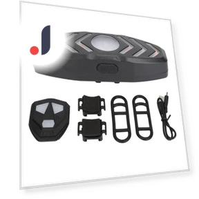 Smart Rear Bike Light with Remote Control — Bike Headlights, Home2ZY