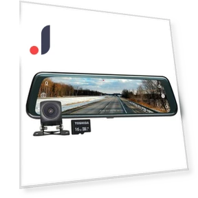 Touch Screen Dash Cam with Rear Camera — Dashboard Cameras, Zen-Japan Electronics