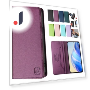 Wallet With Card Slot Magnetic Flip Leather Case — Flip Cases, case-A1