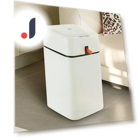Waterproof Smart Trash Can — Kitchen Cans, Peanouw