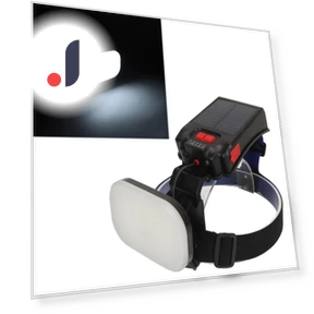 Waterproof Solar-Powered LED Headlamp — Flashlights, ZuiyouSports1