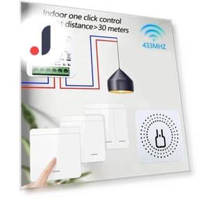 Wireless Relay Switch Receiver — Smart Home Modules, SaiMili Light