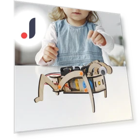 3D Wooden Robot Model Kit — Educational, Deals2019ing