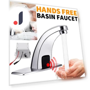 Automatic Infrared Sensor Mixer Tap — Hands-Free Faucets, Ideal World