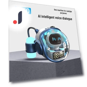 Bluetooth AI Smart Speaker with Alarm Clock, Night Light, and TF Card Support — Portable Sound Systems, Deals Supermarket