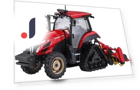 Construction Series Tractor Yanmar YT5113A Robot-Tractor Delta-Specification Plastic Model — Watercraft, Hasegawa