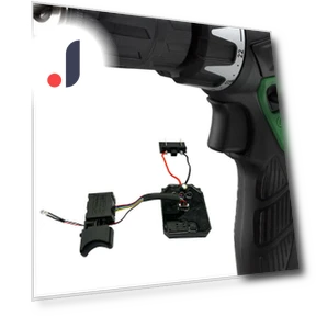Controller Board for Electric Impact Wrench — Motor Controls, Three Body