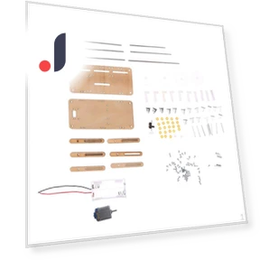 DIY Electric Robot Science Physics Student Toy — Construction Kits, Handy Hobbies