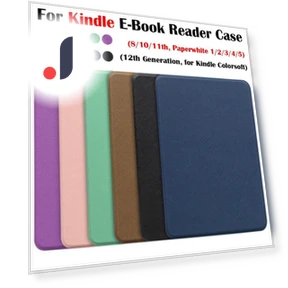 E-Book Cover with Auto Sleep/Wake Function — Protective Cases, Bomu