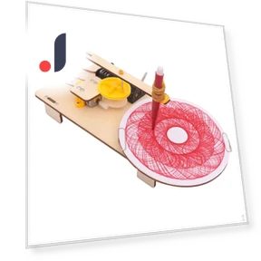 Educational Science Kit Electric Drawing Robot Model — Construction Kits, baby and kids
