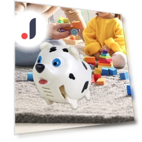 Electric Running Toy for Dogs and Kids — Interactive Animal Companions, Handy Hobbies