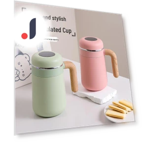 Insulated Tea Cup with Smart Temperature Display — Beverage Warmers, Deals Supermarket