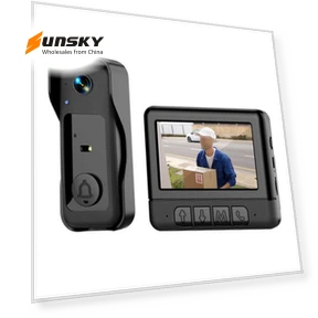 Intelligent Infrared Night Vision Wireless Video Doorbell — Smart Home Security, X6 Home