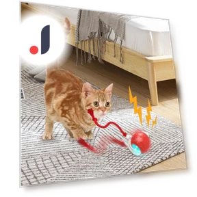 Interactive Self-Moving Electronic Smart Ball for Pets — Interactive Animal Companions, Boyuan