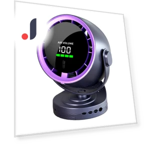 Mini Portable Smart Control Rechargeable Fan — Portable Cooling Solutions, Elenxs Kitchen
