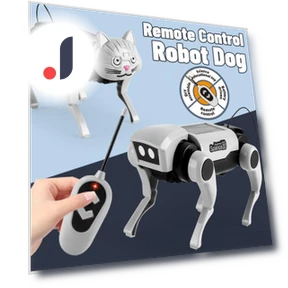 Remote Control Robot DIY Mechanical Dog Toy — Construction Kits, Yiran bag