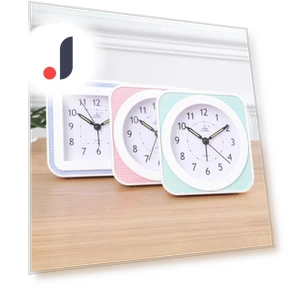 Silent Scanning Speaker with Night Light, Sleep Music, Square Alarm Clock — Alarms & Clocks, Aisaida
