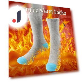 Smart Electric Heated Socks — Leg Warmers, Deals Supermarket