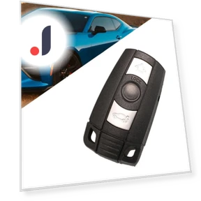 Smart Flip 3 Buttons Blade Car Key Shell Case — Key Holders & Accessories, zhuami