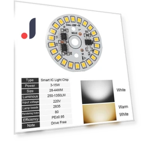 Smart IC Driver LED Chip Bulb Lamp Bean Light Plate — LED, haofen