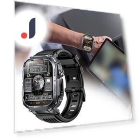 Smart Watch with Pedometer and Touch Screen — Smartwatches, Hobbies mall