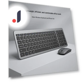 Ultra Thin Silent Wireless Keyboard and Mouse Combo — Keyboard and Mouse Sets, ElectroCN
