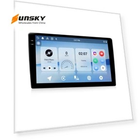 Universal Android Central Control Large Screen Car Wireless Carplay Navigation — Stereo Receivers