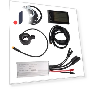 Waterproof Electric Bike Conversion Kit — Brake Controls, Beauty1