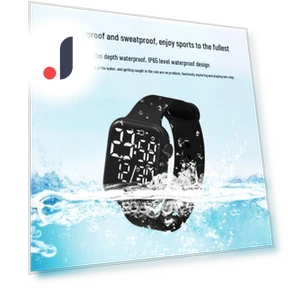 Waterproof Smart Watch with Touch Screen and Date Display — Smartwatches, Y2LED